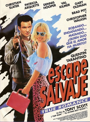True Romance - Argentinian Movie Poster (thumbnail)