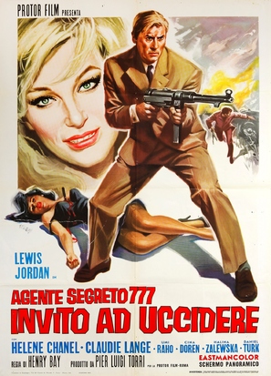 Agente segreto 777 - Invito ad uccidere - Italian Movie Poster (thumbnail)