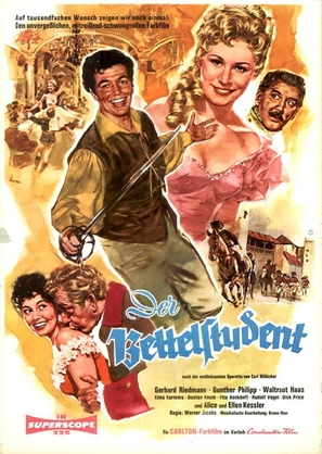 Der Bettelstudent - German Movie Poster (thumbnail)