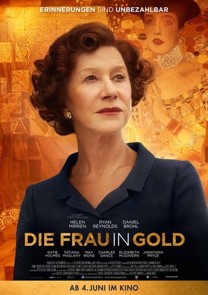 Woman in Gold - German Movie Poster (thumbnail)