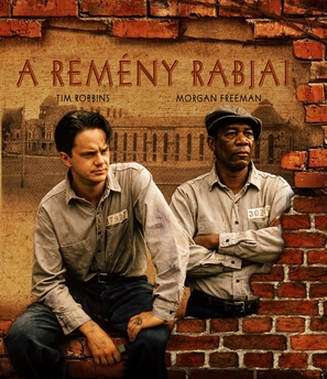 The Shawshank Redemption - Hungarian Blu-Ray movie cover (thumbnail)