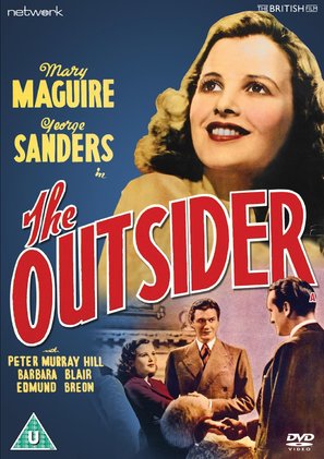 The Outsider - British DVD movie cover (thumbnail)