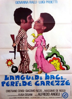 Languidi baci... perfide carezze - Italian Movie Poster (thumbnail)