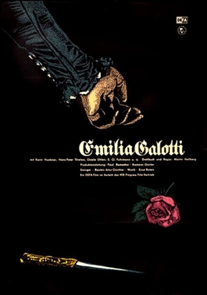 Emilia Galotti - German Movie Poster (thumbnail)