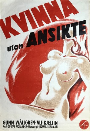 Kvinna utan ansikte - Swedish Movie Poster (thumbnail)