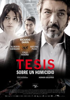 Tesis sobre un homicidio - Argentinian Movie Poster (thumbnail)