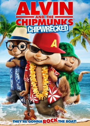 Alvin and the Chipmunks: Chipwrecked - DVD movie cover (thumbnail)