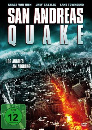 San Andreas Quake - German DVD movie cover (thumbnail)