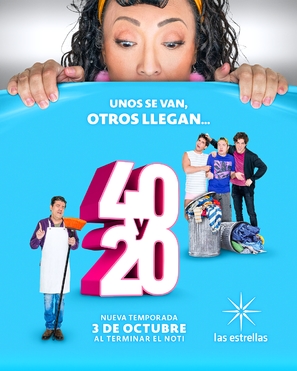 &quot;40 y 20&quot; - Mexican Movie Poster (thumbnail)