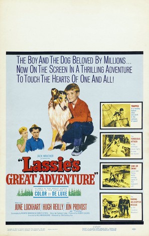 Lassie&#039;s Great Adventure - Movie Poster (thumbnail)
