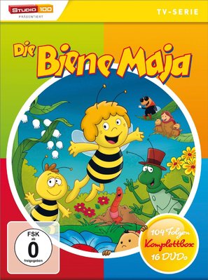 &quot;Maya the Bee&quot; - German DVD movie cover (thumbnail)