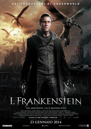 I, Frankenstein - Italian Movie Poster (thumbnail)