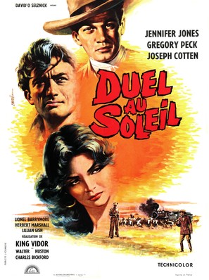 Duel in the Sun - French Movie Poster (thumbnail)