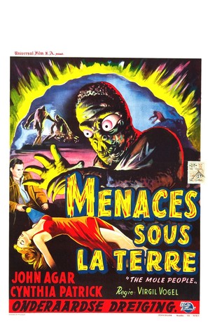 The Mole People - Belgian Movie Poster (thumbnail)
