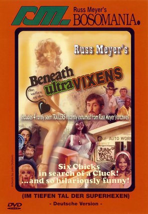 Beneath the Valley of the Ultra-Vixens - German DVD movie cover (thumbnail)