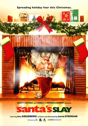 Santa&#039;s Slay - Canadian Movie Poster (thumbnail)