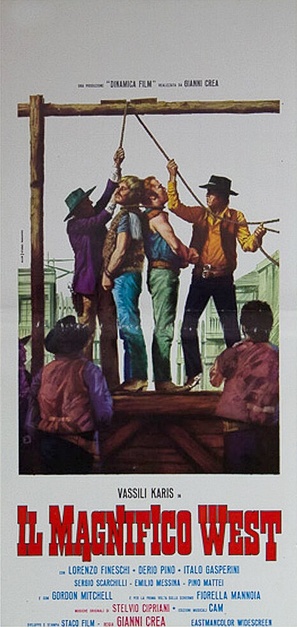 Il magnifico west - Italian Movie Poster (thumbnail)