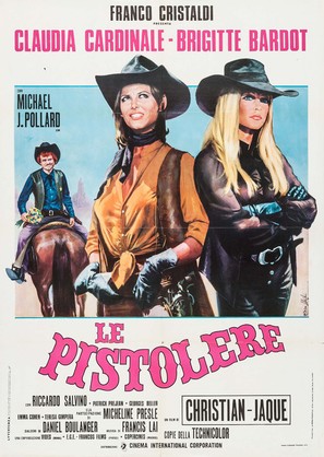 Les p&eacute;troleuses - Italian Movie Poster (thumbnail)