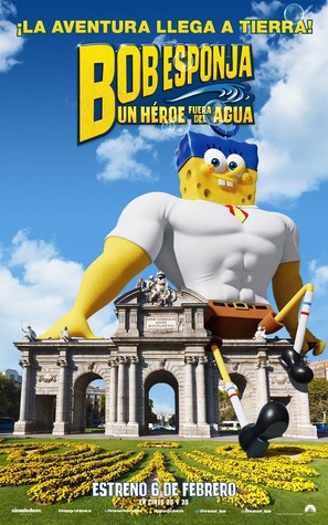 The SpongeBob Movie: Sponge Out of Water - Spanish Movie Poster (thumbnail)