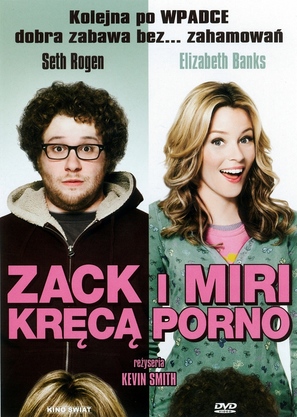 Zack and Miri Make a Porno - Polish DVD movie cover (thumbnail)