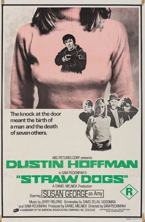 Straw Dogs Movie Poster 1971 Insert (14x36)