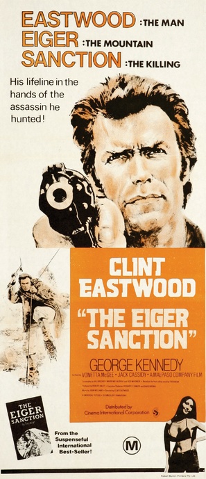 The Eiger Sanction - Australian Movie Poster (thumbnail)