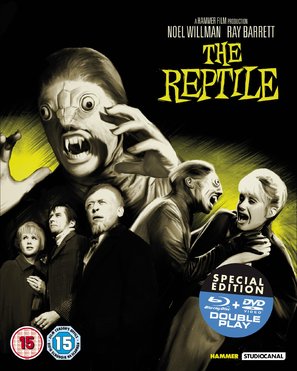 The Reptile - British Blu-Ray movie cover (thumbnail)