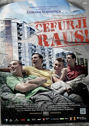 Cefurji raus! - Slovenian Movie Poster (thumbnail)