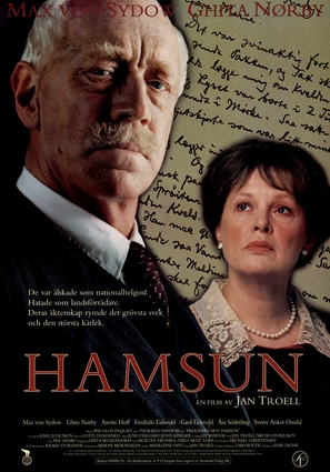 Hamsun - Swedish Movie Poster (thumbnail)