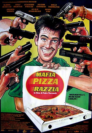 Mafia, Pizza, Razzia - German poster (thumbnail)