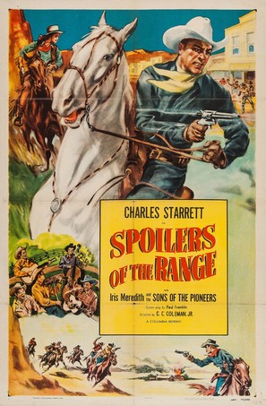 Spoilers of the Range - Re-release movie poster (thumbnail)