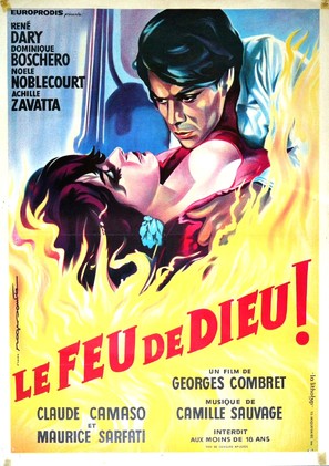 Le feu de Dieu - French Movie Poster (thumbnail)