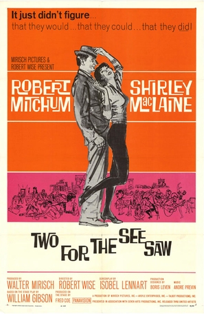 Two for the Seesaw - Movie Poster (thumbnail)