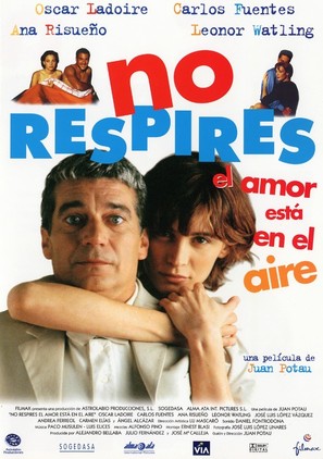 No respires: El amor est&aacute; en el aire - Spanish Movie Poster (thumbnail)