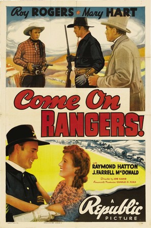 Come On, Rangers - Movie Poster (thumbnail)