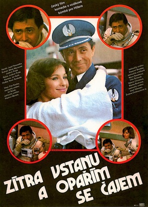 Z&iacute;tra vstanu a opar&iacute;m se cajem - Czech Movie Poster (thumbnail)
