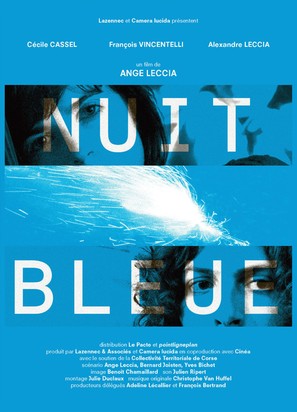Nuit bleue - French Movie Poster (thumbnail)