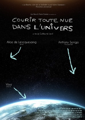 Courir toute nue dans l&#039;univers - French Movie Poster (thumbnail)