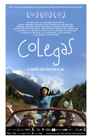 Colegas - Brazilian Movie Poster (thumbnail)