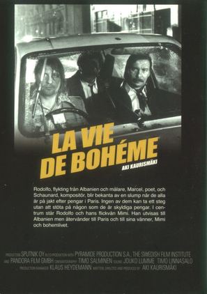 La vie de boh&egrave;me - Swedish Movie Poster (thumbnail)