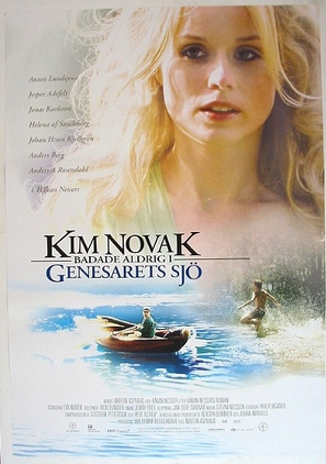 Kim Novak badade aldrig i Genesarets sj&ouml; - Swedish Movie Poster (thumbnail)