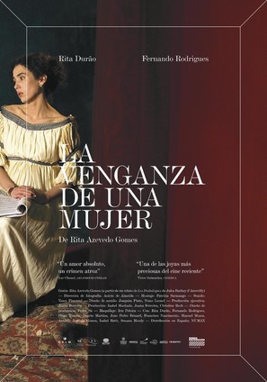 A Vingan&ccedil;a de Uma Mulher - Spanish Movie Poster (thumbnail)