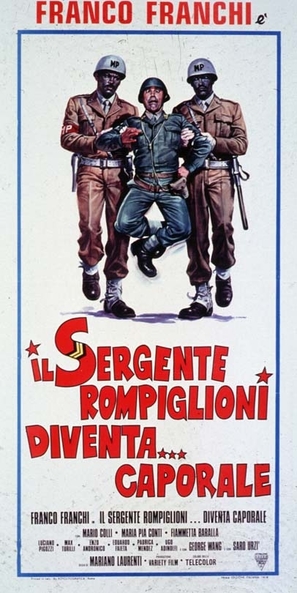 Sergente Rompiglioni diventa... caporale - Italian Movie Poster (thumbnail)
