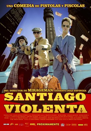 Santiago Violenta - Chilean Movie Poster (thumbnail)