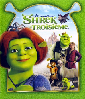 Shrek the Third - French Blu-Ray movie cover (thumbnail)