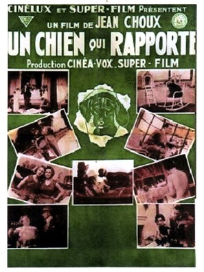 Un chien qui rapporte - French Movie Poster (thumbnail)