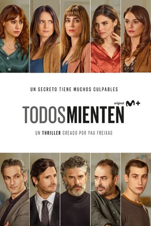 &quot;Todos mienten&quot; - Spanish Movie Poster (thumbnail)