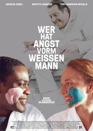 Wer hat Angst vorm wei&szlig;en Mann? - German Movie Poster (thumbnail)