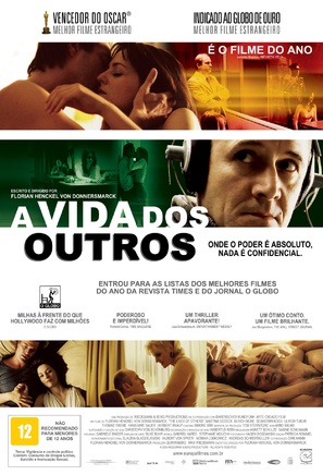 Das Leben der Anderen - Brazilian Movie Poster (thumbnail)
