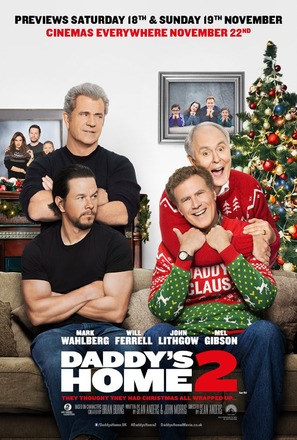 Daddy&#039;s Home 2 - British Movie Poster (thumbnail)